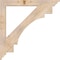 Ekena Millwork Merced Traditional Smooth Bracket, Douglas Fir, 3 1/2"W x 36"D x 36"H BKT04X36X36MRC01SDF - alternate 2
